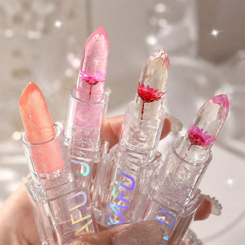 4pcs Set Lipstik Glitter Pengu - Lip Tint Korean ulasan dan harga