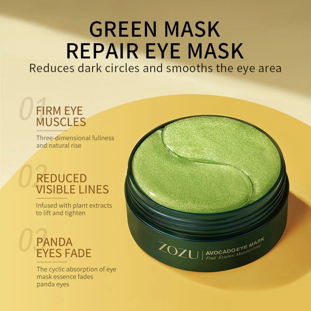 Masker mata kolagen emas alpuk - Sheet Mask Collagen ulasan dan harga